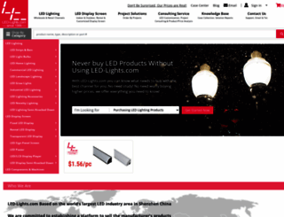 led-lights.com screenshot