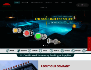led-poollight.com screenshot