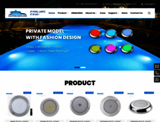 led-poollights.com screenshot