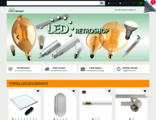 led-retroshop.de screenshot