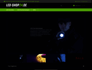 led-shop24.de screenshot