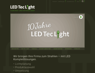 led-tec-light.de screenshot