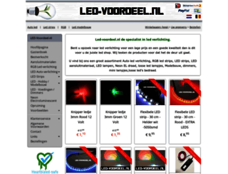 led-voordeel.nl screenshot