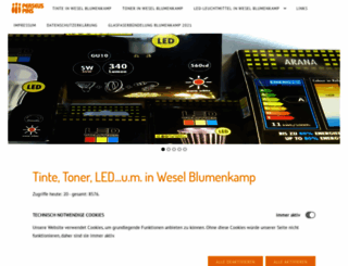 led-wesel.de screenshot
