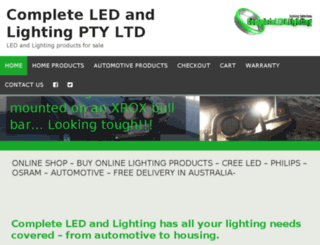 ledandlighting.com.au screenshot