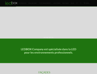ledbox.fr screenshot
