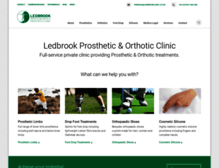 ledbrookclinic.co.uk screenshot