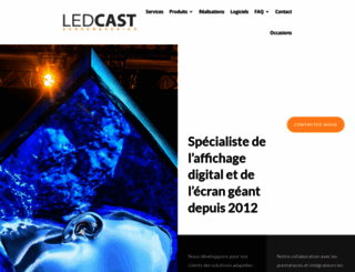 ledcast.fr screenshot