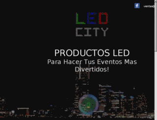 ledcity.com.mx screenshot