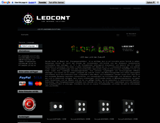 ledcont.at screenshot
