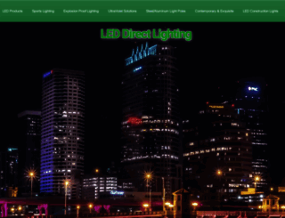 leddirectlighting.com screenshot