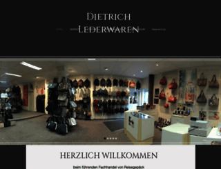 leder-dietrich.de screenshot