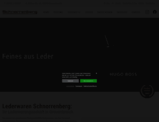 lederwaren-schnorrenberg.de screenshot