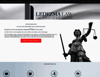 ledezmalawfirm.com screenshot