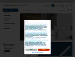 ledfirstchoice.co.uk screenshot