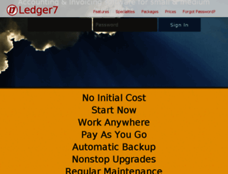 ledger7.com screenshot