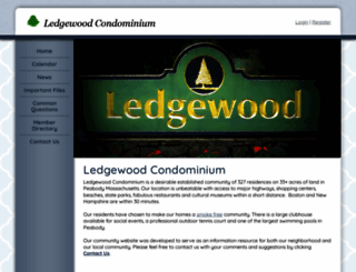 ledgewoodcondotrust.com screenshot