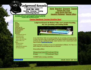 ledgewoodkennel.com screenshot