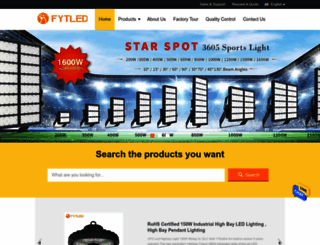 ledhighbay-lighting.com screenshot