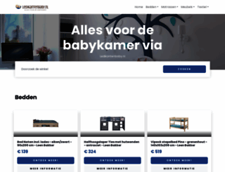 ledikantenbaby.nl screenshot