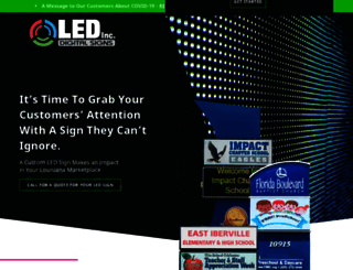 ledincsigns.com screenshot