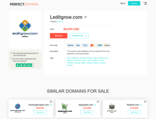 leditgrow.com screenshot