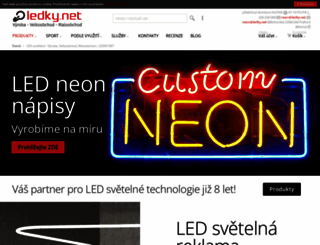 ledky.net screenshot