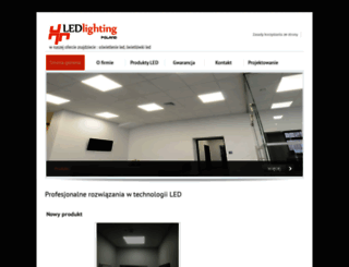 ledlightingpoland.com screenshot