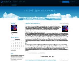 ledlightshub.livejournal.com screenshot
