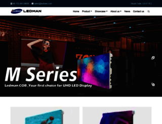 ledman.com screenshot