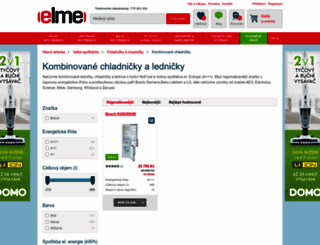 lednice-kombinace.elektromedia.cz screenshot