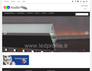 ledprofile.it screenshot
