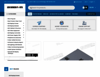 ledscreenparts.com screenshot