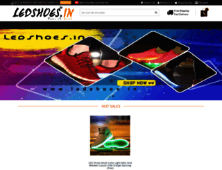ledshoes.in screenshot