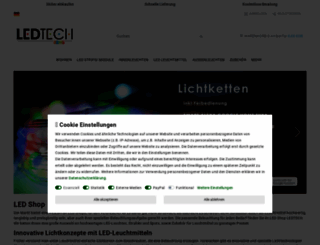 ledtech-shop.com screenshot