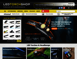 ledtorchshop.com.au screenshot