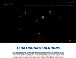 ledx.co.nz screenshot