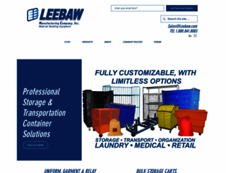 leebaw.com screenshot