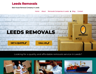 leeds-removals.info screenshot