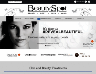 leedshairandbeauty.co.uk screenshot