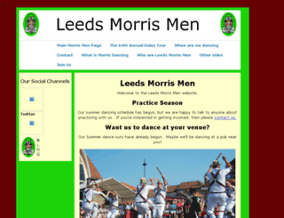 leedsmorris.org.uk screenshot