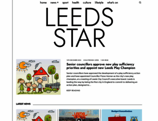 leedsstar.co.uk screenshot