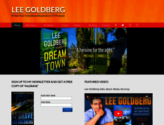 leegoldberg.com screenshot