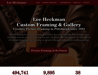 leeheckman.com screenshot