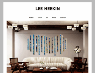 leeheekin.com screenshot