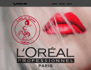 leeloosalon.com screenshot