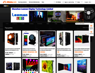leeman.en.alibaba.com screenshot