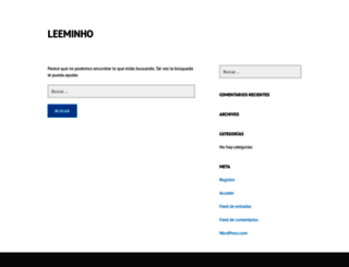 leeminho.wordpress.com screenshot