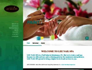 leenailspa.com screenshot