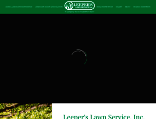 leeperslawn.com screenshot